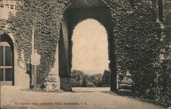 All Hallow's Gate, Cathedral Close, Washington, D.C. Postcard