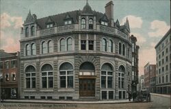 Norwich Savings Society Building Postcard