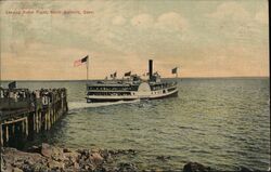 Leaving Roton Point, South Norwalk Connecticut Postcard Postcard Postcard