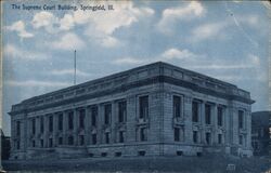 Supreme Court Building, Springfield Illinois Postcard Postcard Postcard