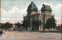 Winnebago County Court House Rockford, IL Postcard Postcard Postcard