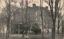 Stephenson Seminary, Charles Town, WV West Virginia Postcard Postcard Postcard