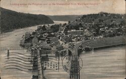 Harpers Ferry from Maryland Heights West Virginia Postcard Postcard Postcard