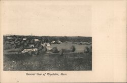 General View of Royalston Massachusetts Postcard Postcard Postcard