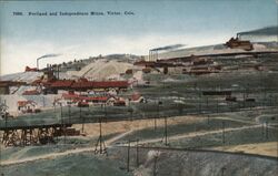 Portland and Independence Mines, Victor Postcard