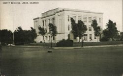 County Building, Lamar, Colorado Postcard Postcard Postcard