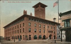 Grand Opera House, Pueblo Postcard