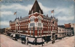 Tabor Opera House Block, Denver Postcard