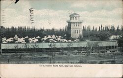 Association Health Farm, Edgewater Colorado Postcard