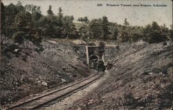 Winslow Tunnel, Rogers, Arkansas Postcard