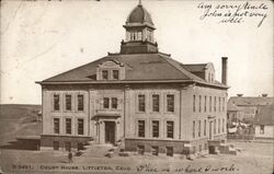 Court House, Littleton, Colorado Postcard Postcard Postcard