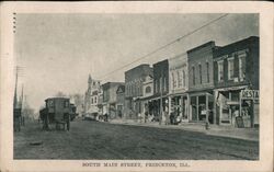 South Main Street, Princeton, IL Illinois Postcard Postcard Postcard