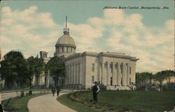 Alabama State Capitol, Montgomery Postcard