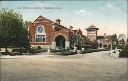 The Smiley Library, Redlands California Postcard Postcard Postcard