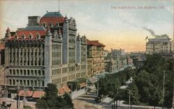 The Auditorium, Los Angeles California Postcard Postcard Postcard