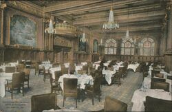 European Restaurant, Hotel Alexandria Los Angeles, CA Postcard Postcard Postcard