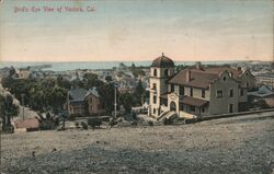 Bird's Eye View of Ventura Postcard