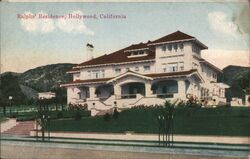 Ralphs Residence, Hollywood Postcard