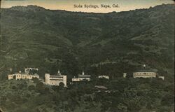 Soda Springs, Napa California Postcard Postcard Postcard