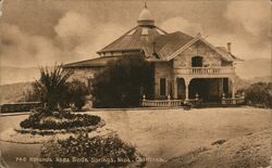 Rotunda Napa Soda Springs Postcard