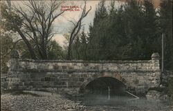 Stone Bridge, Calistoga California Postcard Postcard Postcard