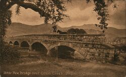 New Bridge Over Conn Creek Postcard