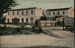 Robert Louis Stevenson's House, Monterey Postcard