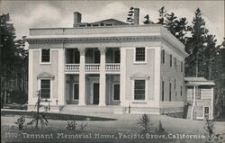 Tennant Memorial Home, Pacific Grove California Postcard Postcard Postcard