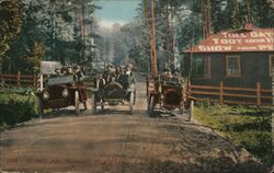 35 Mile Auto Boulevard, Pacific Grove California Postcard Postcard Postcard