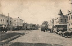 Lighthouse Avenue, Pacific Grove, California Postcard Postcard Postcard