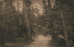 Entrance to Forest Theatre, Carmel-by-the-Sea California Postcard Postcard Postcard