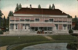 Wawona Hotel, California Postcard Postcard Postcard