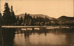 Mt. Tallac, Lake Tahoe Postcard