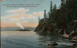 Rubicon Point, Lake Tahoe Postcard