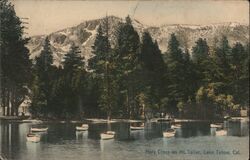 Holy Cross on Mt. Tallac, Lake Tahoe Postcard