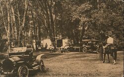 Campers Grounds, Seigler Hot Springs Postcard