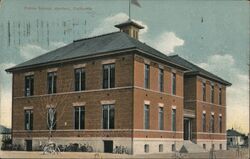 Public School, Hanford California Postcard