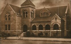 Public Library, Hanford California Postcard Postcard Postcard