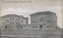 Nazareth Convent, Eureka Postcard