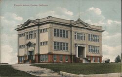 Franklin School, Eureka, California Postcard