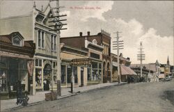 H. Street, Arcata, CA California Postcard Postcard Postcard