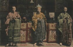 Shanghai Buddhist Priests China Postcard Postcard Postcard