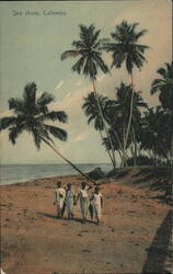 Sea Shore, Colombo Sri Lanka Southeast Asia Postcard Postcard Postcard