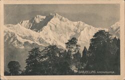 DARJEELING. Kinchinjunga Postcard