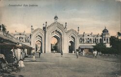 Bossaianbad Gate Lucknow Postcard