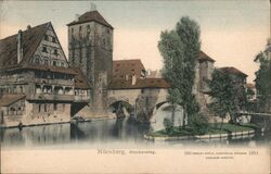 Nürnberg, Henkersteg. Germany Postcard Postcard Postcard