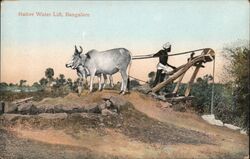 Native Water Lift, Bangalore Postcard