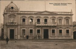 Santa Marta - Palacio Municipal Postcard