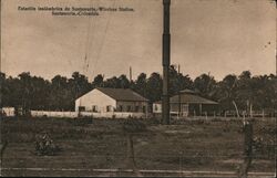 Santa Marta Wireless Station Colombia Postcard