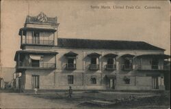 Santa Marta, United Fruit Co., Colombia Postcard